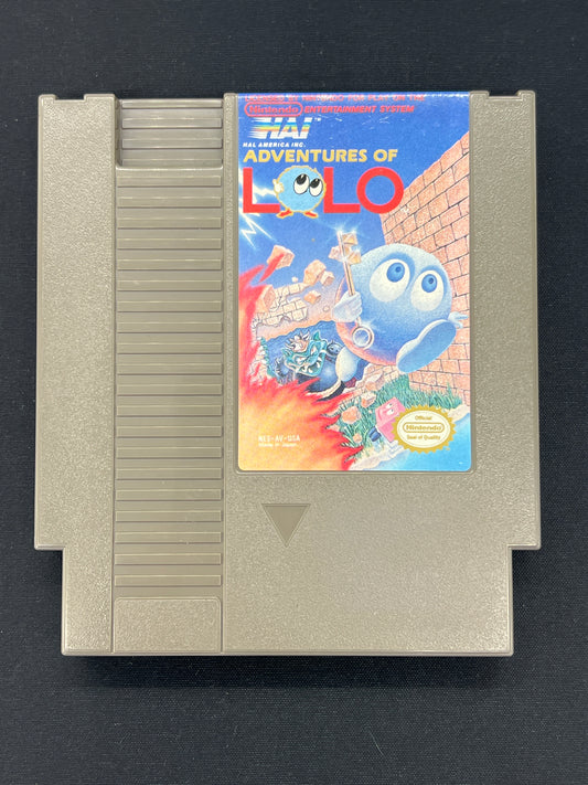 Auction Lot 339: NES Adventures of LOLO Cartridge Only