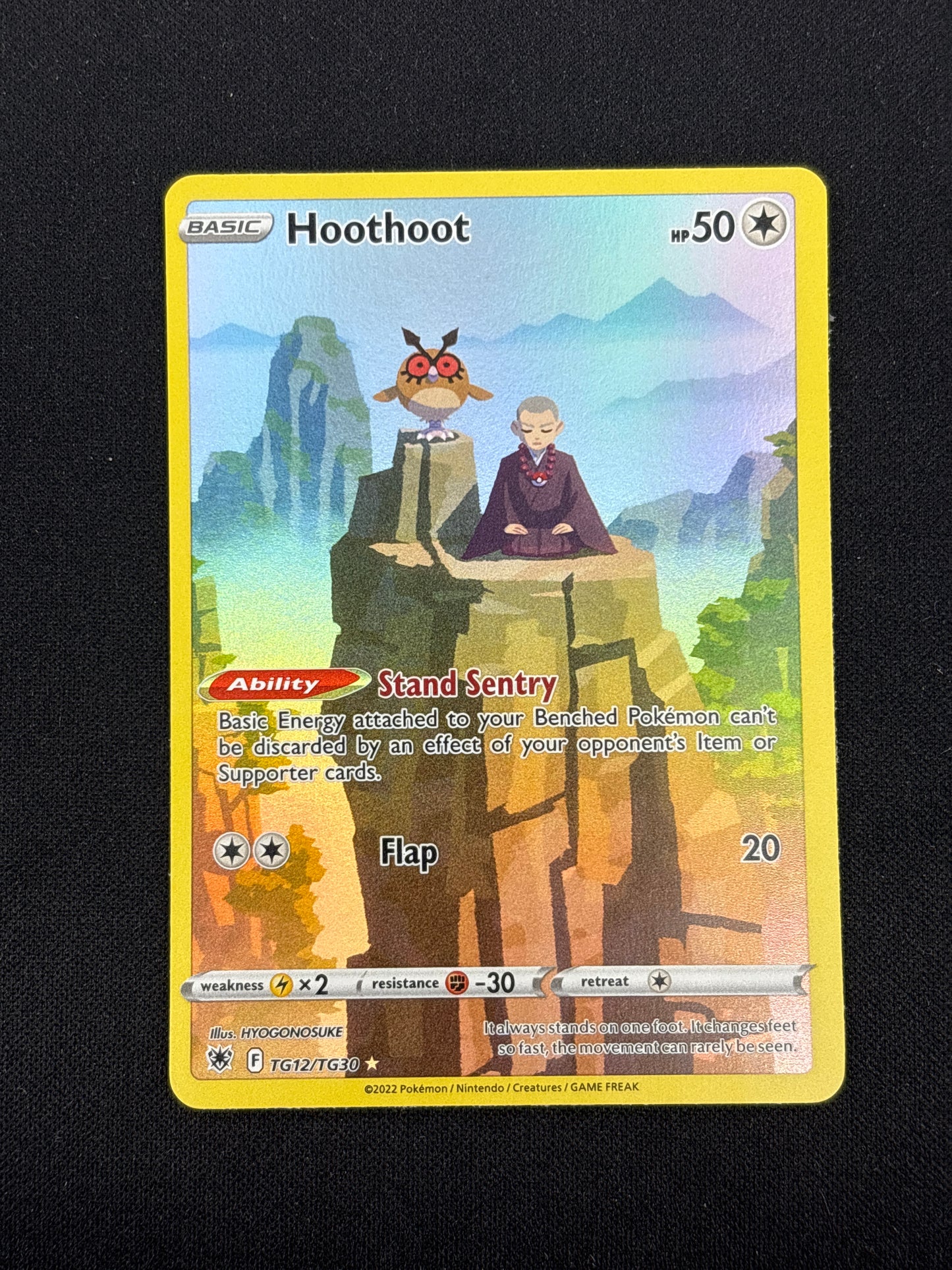 Auction Lot 177: Hoothoot Trainer Gallery Card Conditions Vary
