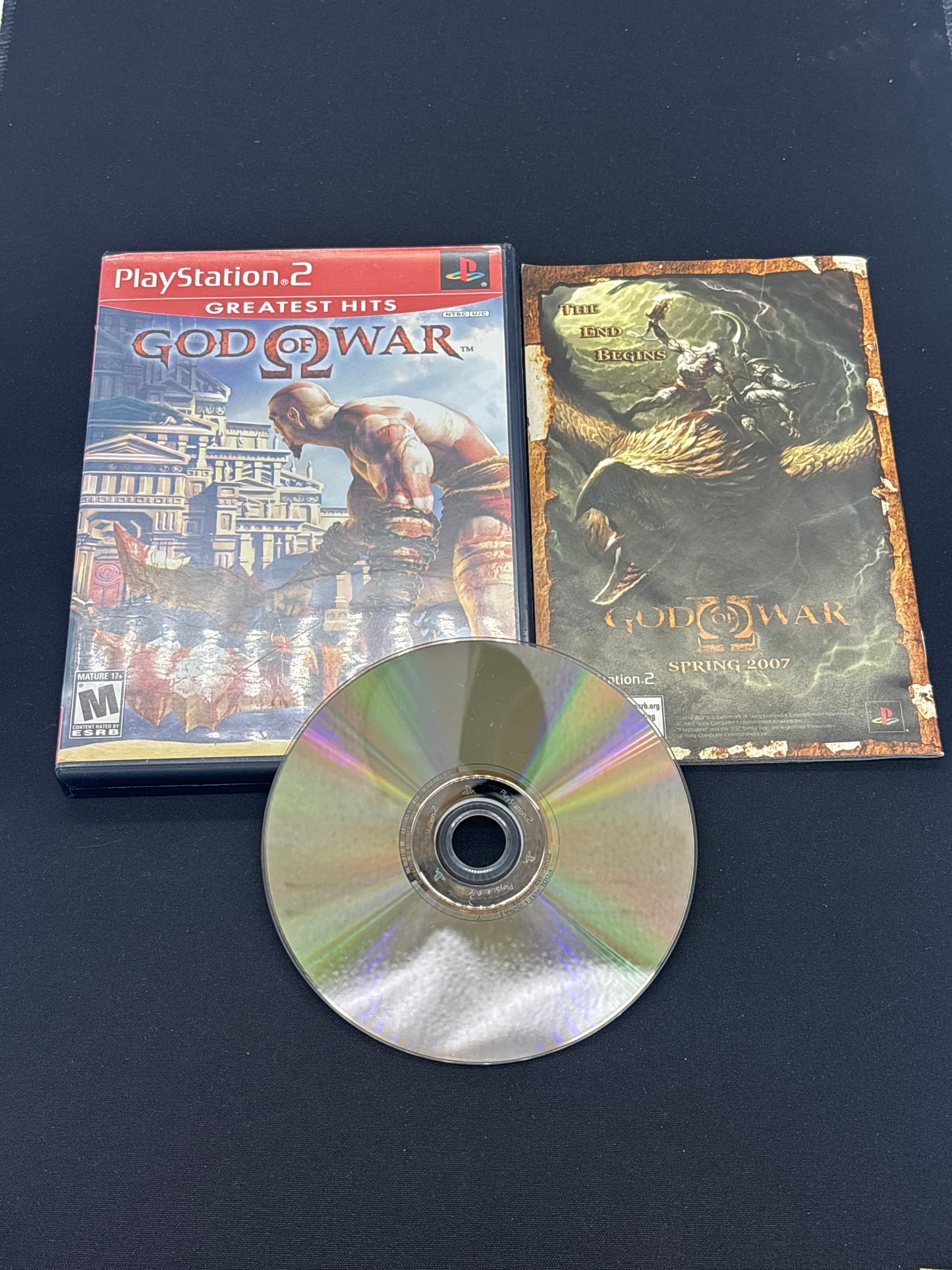 Auction Lot 281: PlayStation 2 God of War With Case & Disc