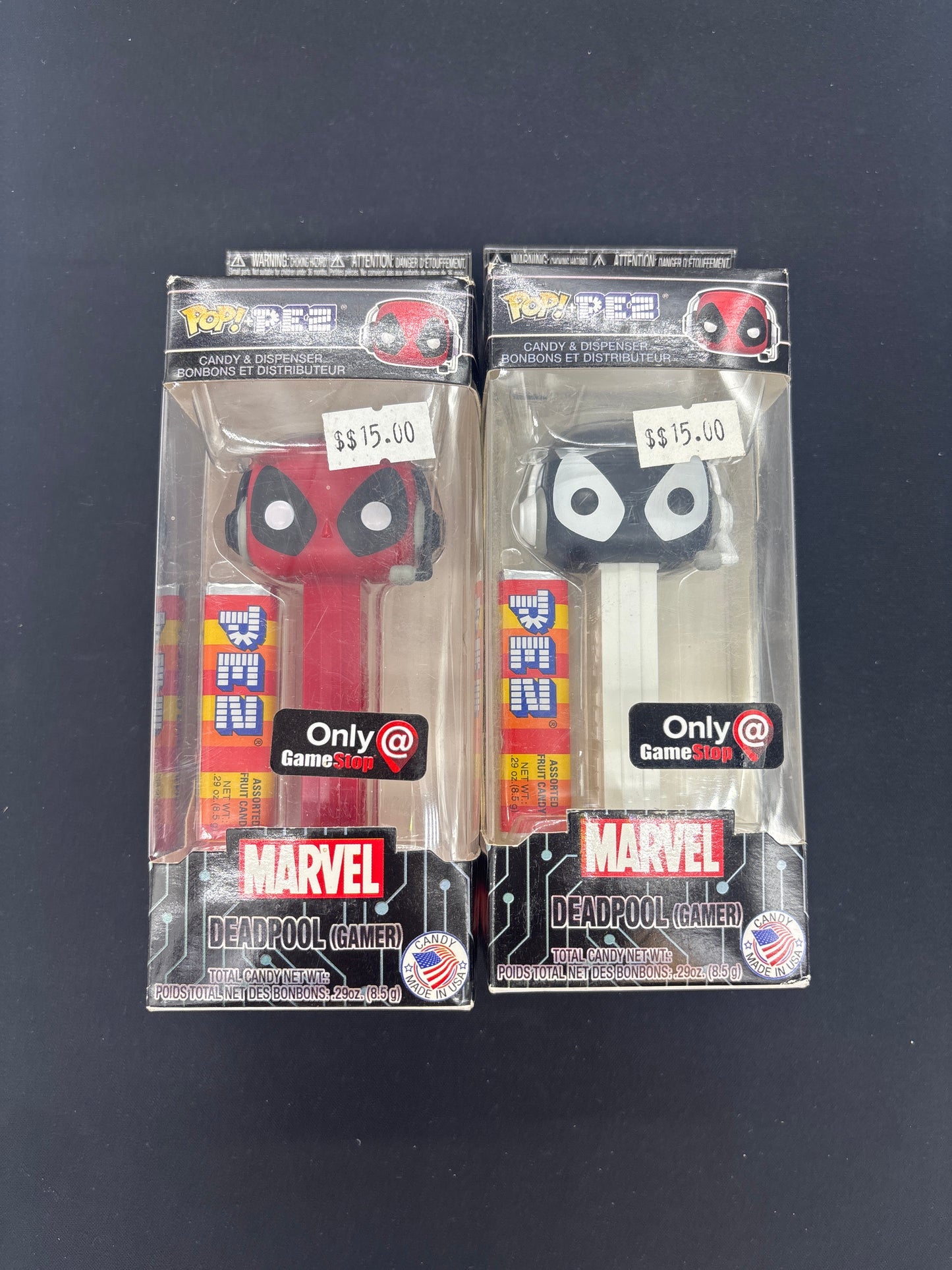 Auction Lot 43: Pop PEZ Dispensers Collectibles Marvel Themed Lot 4