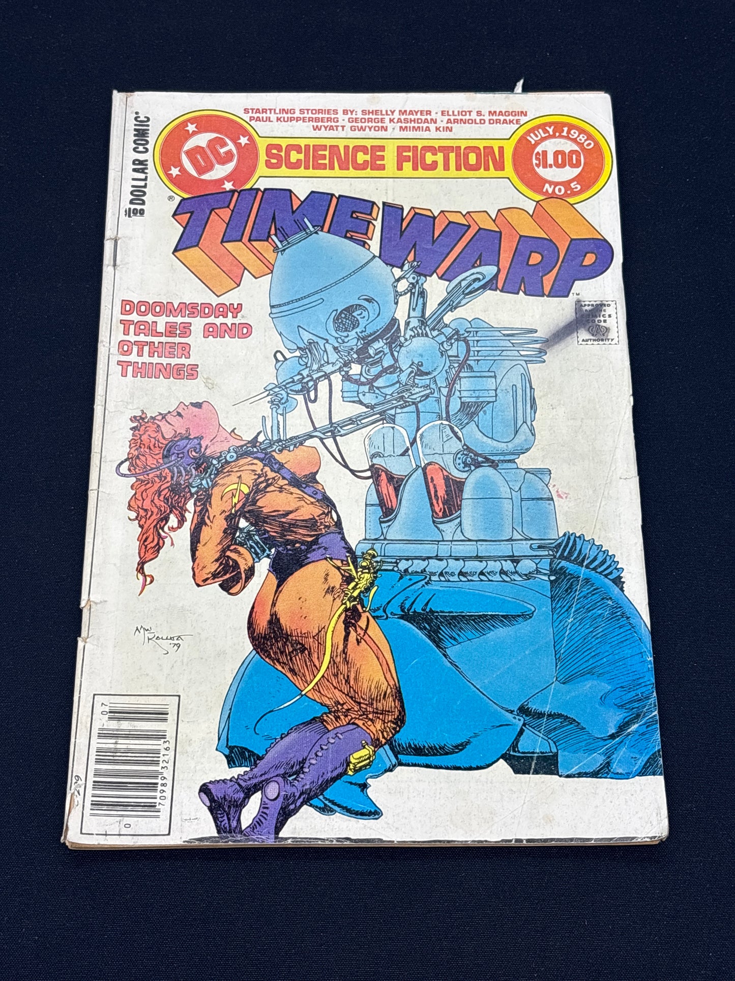 Auction Lot 74: DC Comics Timewarp Issue 5 July 1980 Comic Book