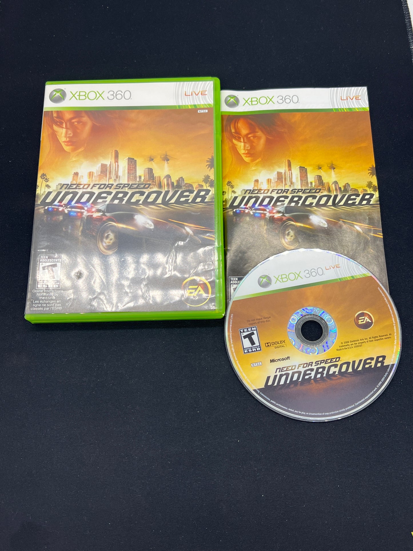 Auction Lot 96: XBOX 360 Need For Speed Undercover CIB