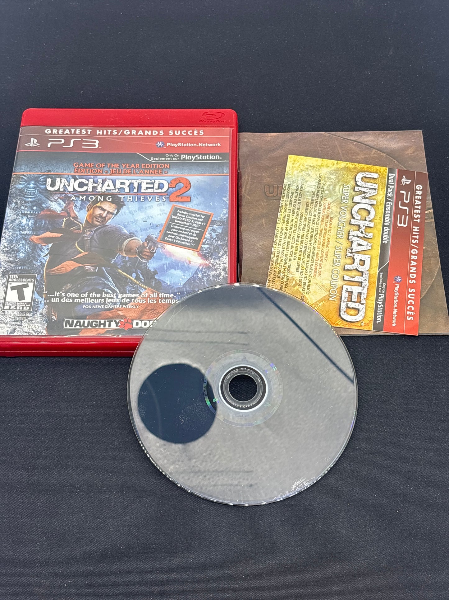 Auction Lot 269: PlayStation 3 Video Game Uncharted 2 CIB