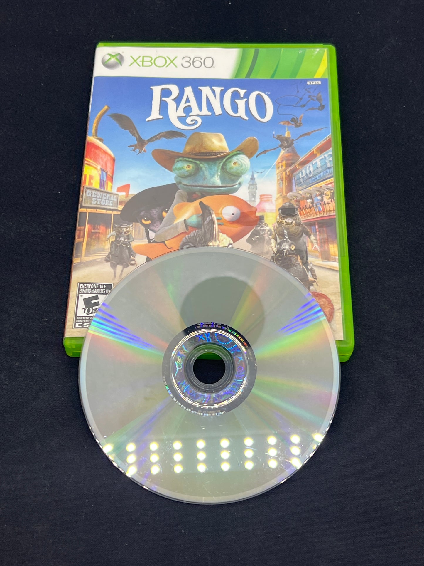 Auction Lot 176: XBOX 360 Video Game Rango