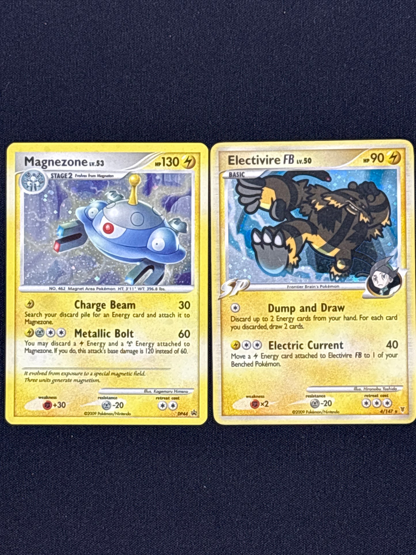 Auction Lot 42: Pokemon Mid Era Electric Type Holo Card Lot Conditions Vary