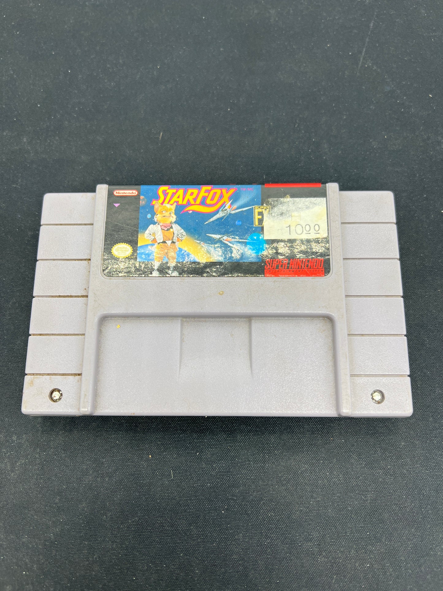 Auction Lot 64: Nintendo SNES Video Game Starfox Loose