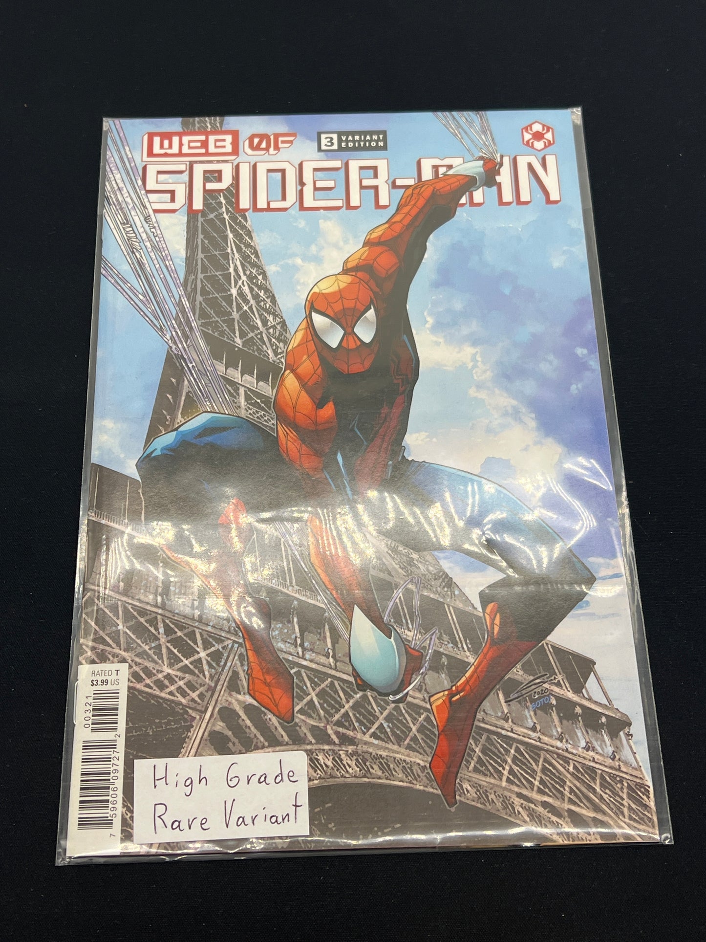 Auction Lot 295: Web OF Comic Spider-Man