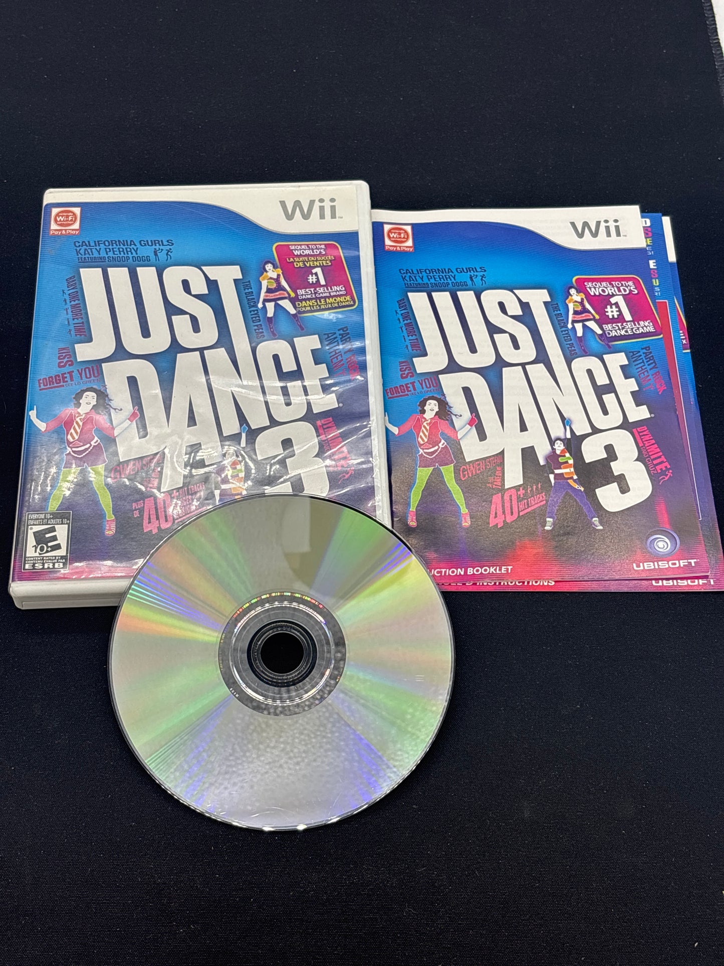 Auction Lot 124: Just Dance 3 Wii CIB