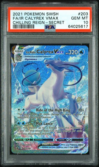 Calyrex 203 Psa 10