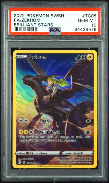 Zekrom TG05 PSA 10