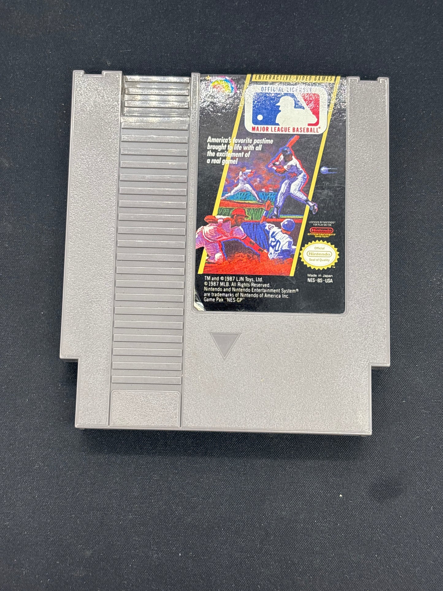 Auction Lot 177: NES Video Game Major League Baseball