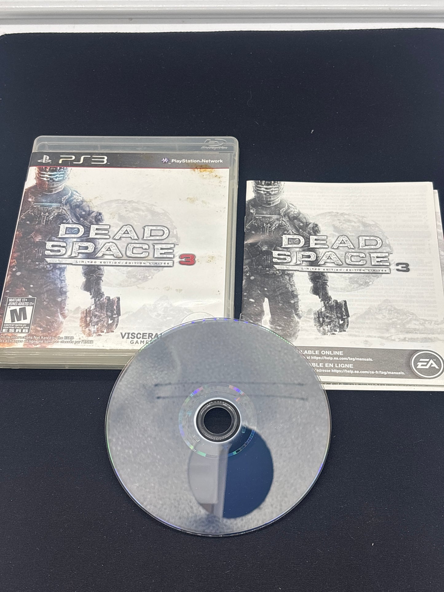 Auction Lot 76: PlayStation 3 Dead Space 3 With Case & Disc
