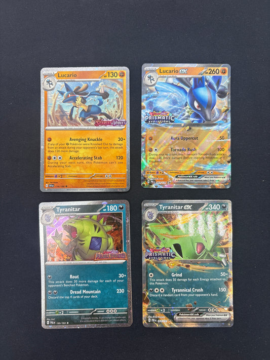 Auction Lot 371: Pokemon Cards Prismatic Evolutions Stamped EX and Holo Promo Card Lot 1 Conditions Vary
