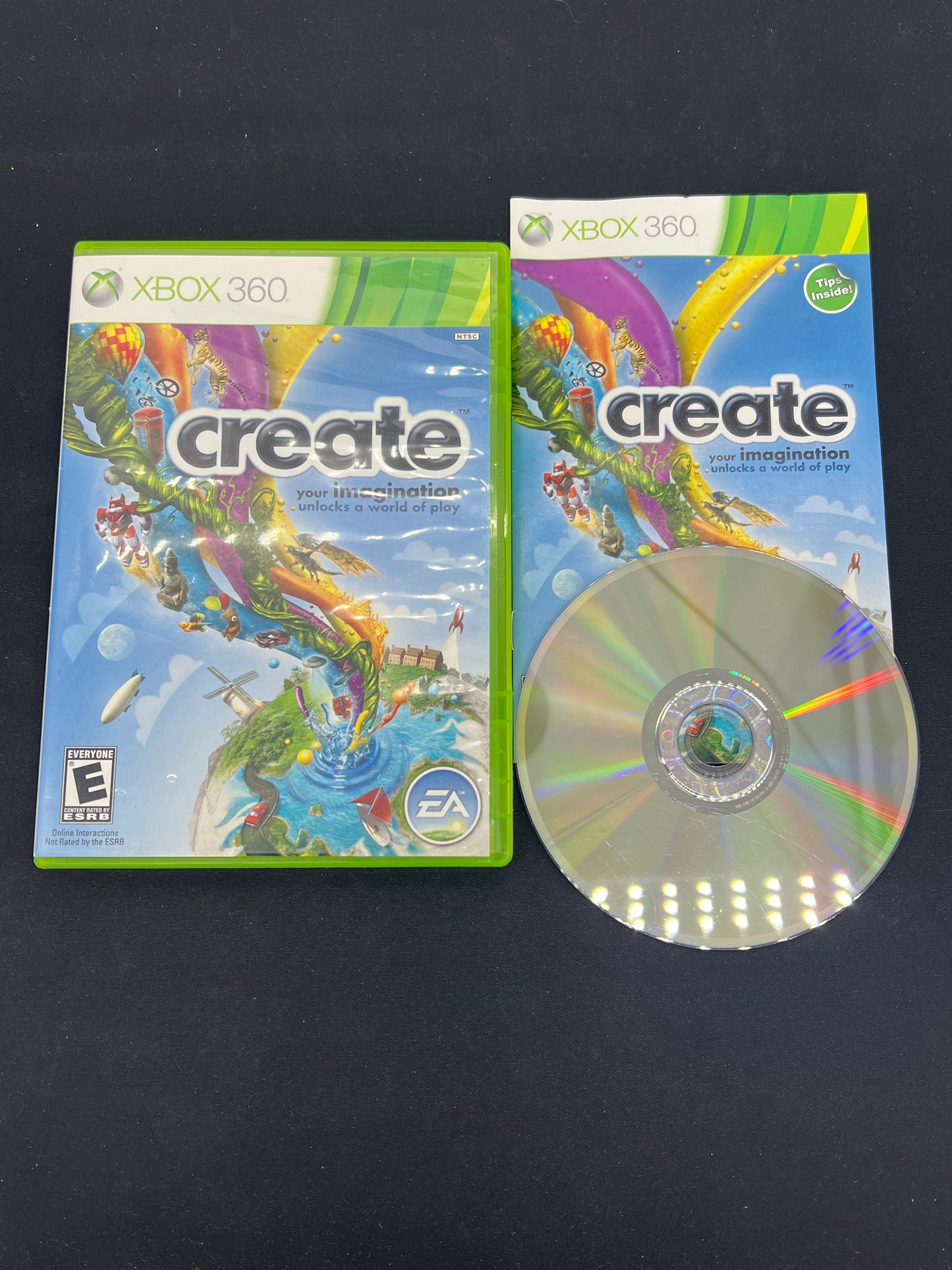 Auction Lot 140: XBOX 360 Video Game Create CIB
