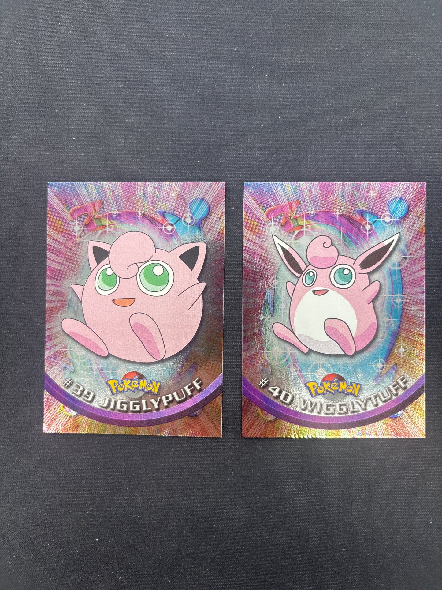 Auction Lot 61: Pokemon Topps Chrome Wigglytuff Evolution Line Holo Cards Conditions Vary