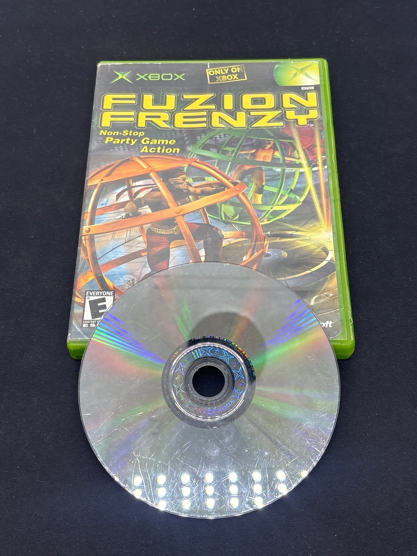 Auction Lot 197: XBOX Video Game Fuzion Frenzy Missing Manual