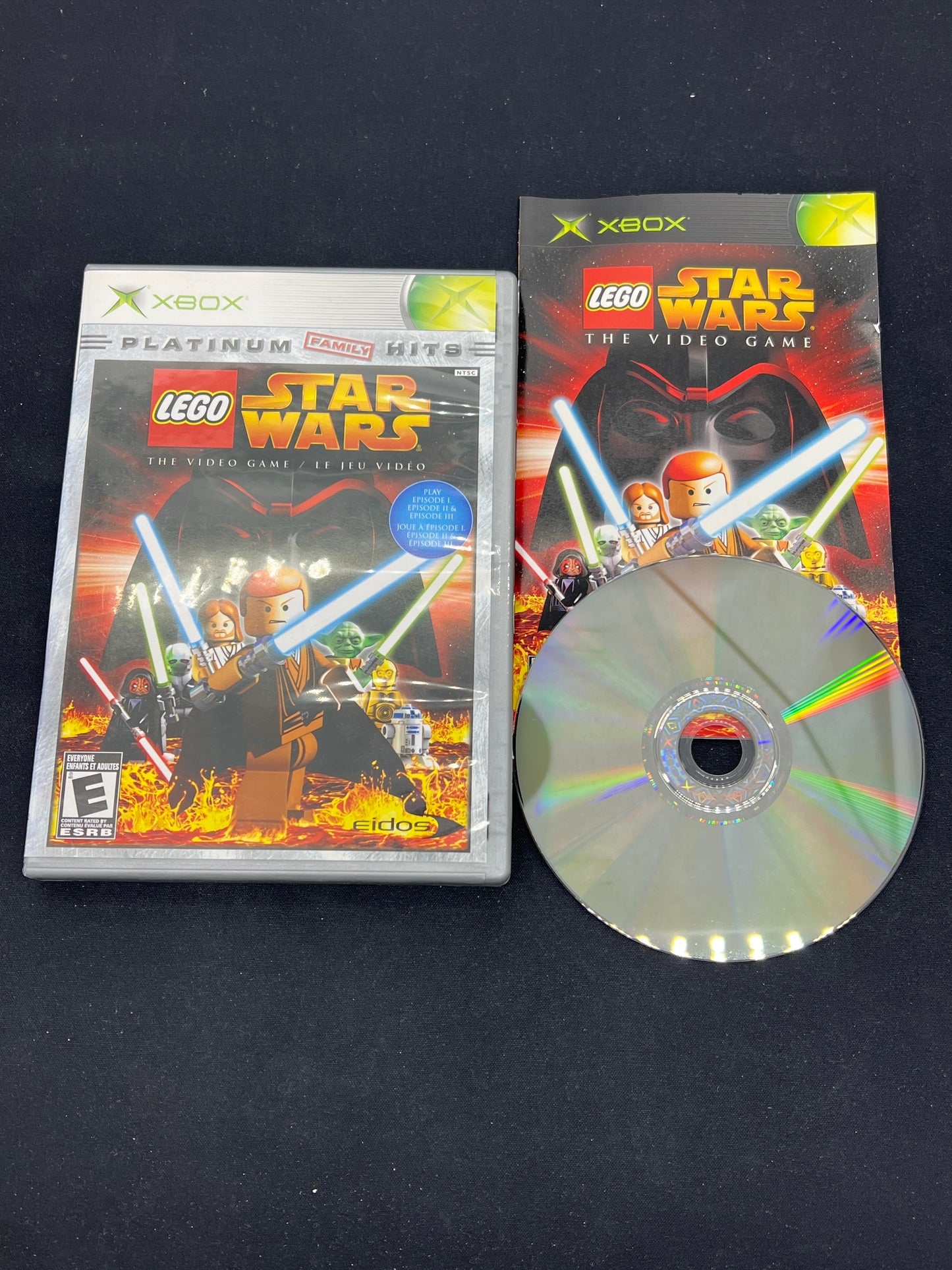 Auction Lot 219: XBOX Video Game Lego Star Wars The Video Game CIB