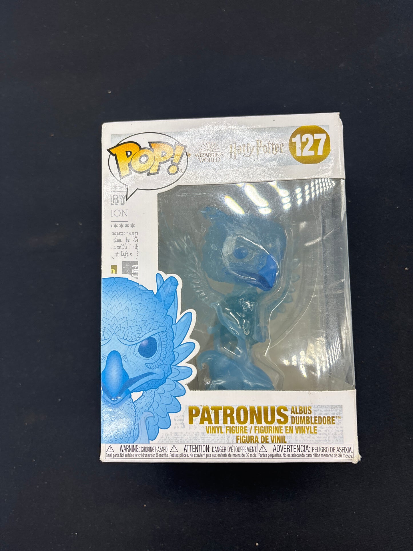 Auction Lot 28: POP! Vinyl Harry Potter 127 Patronus Albus Dumbledore