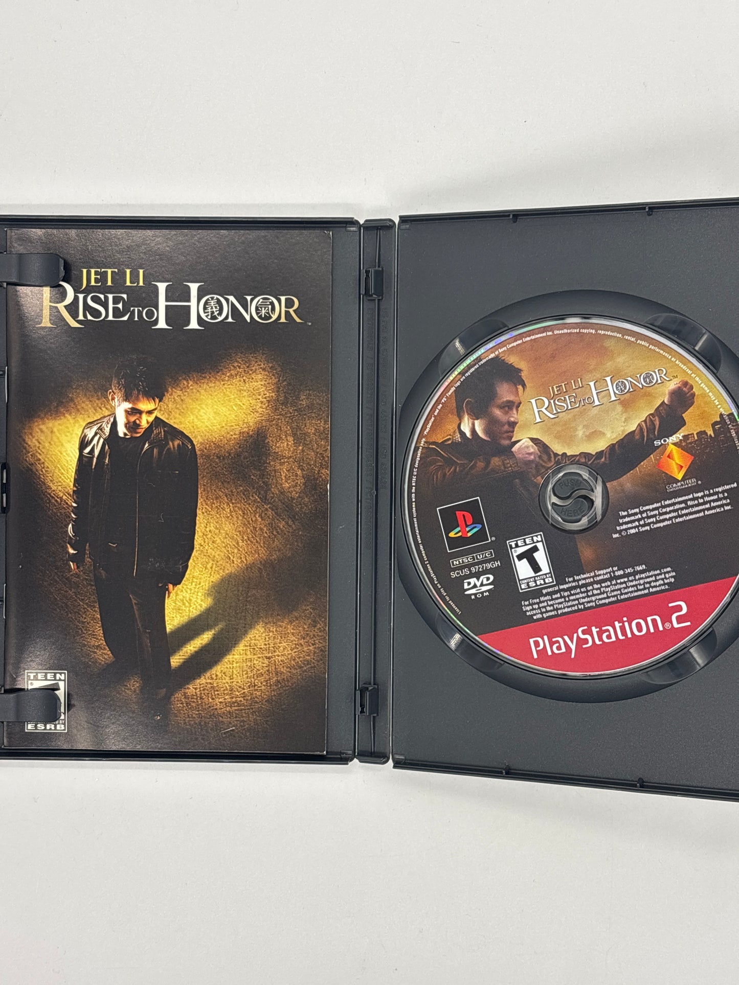 Auction Lot 93: PlayStation 2 Jet Li Rise to Honor CIB
