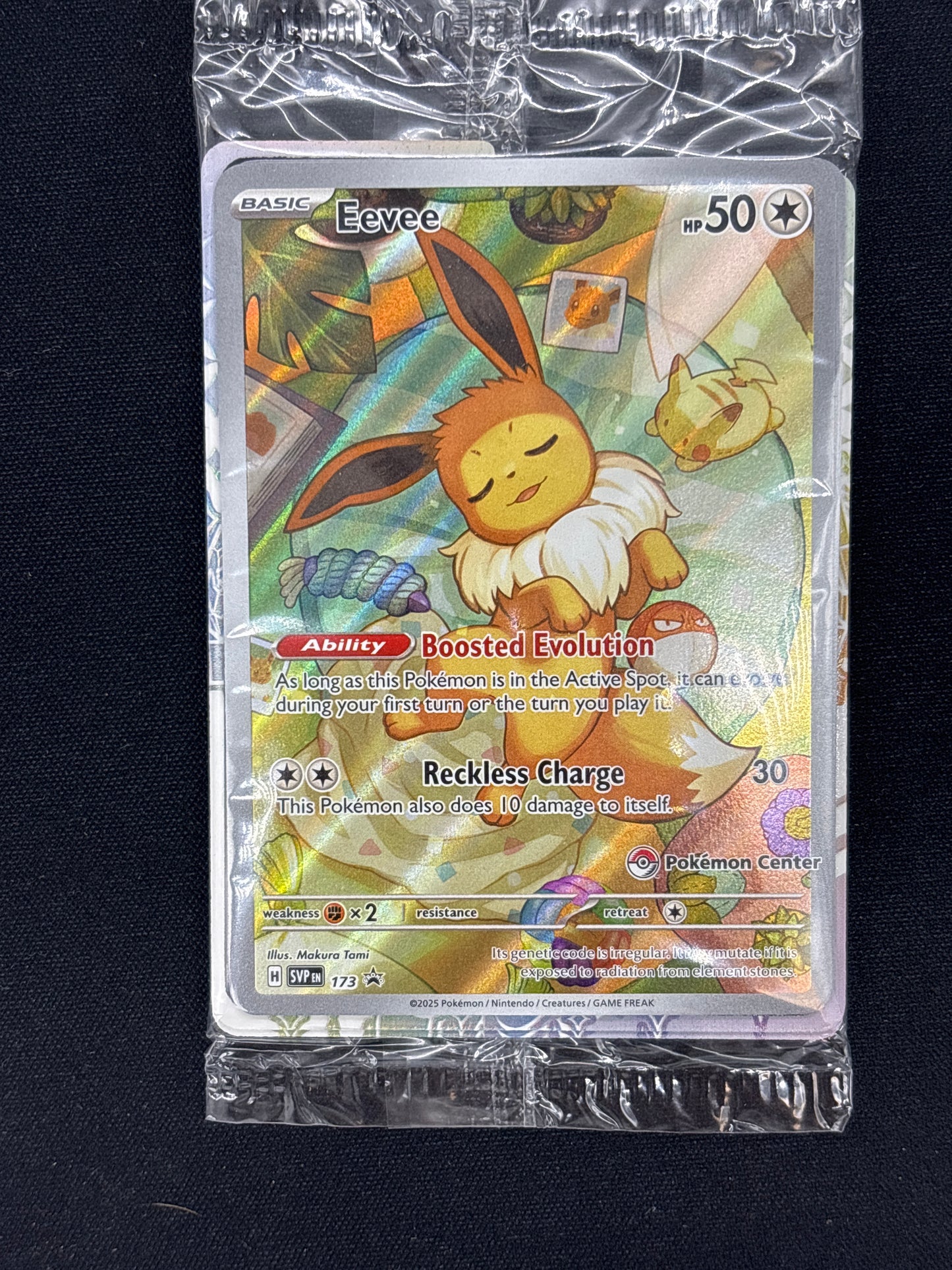 Auction Lot 58: Eevee Pokemon Center Exclusive Prismatic Evolutions ETB Promo Sealed