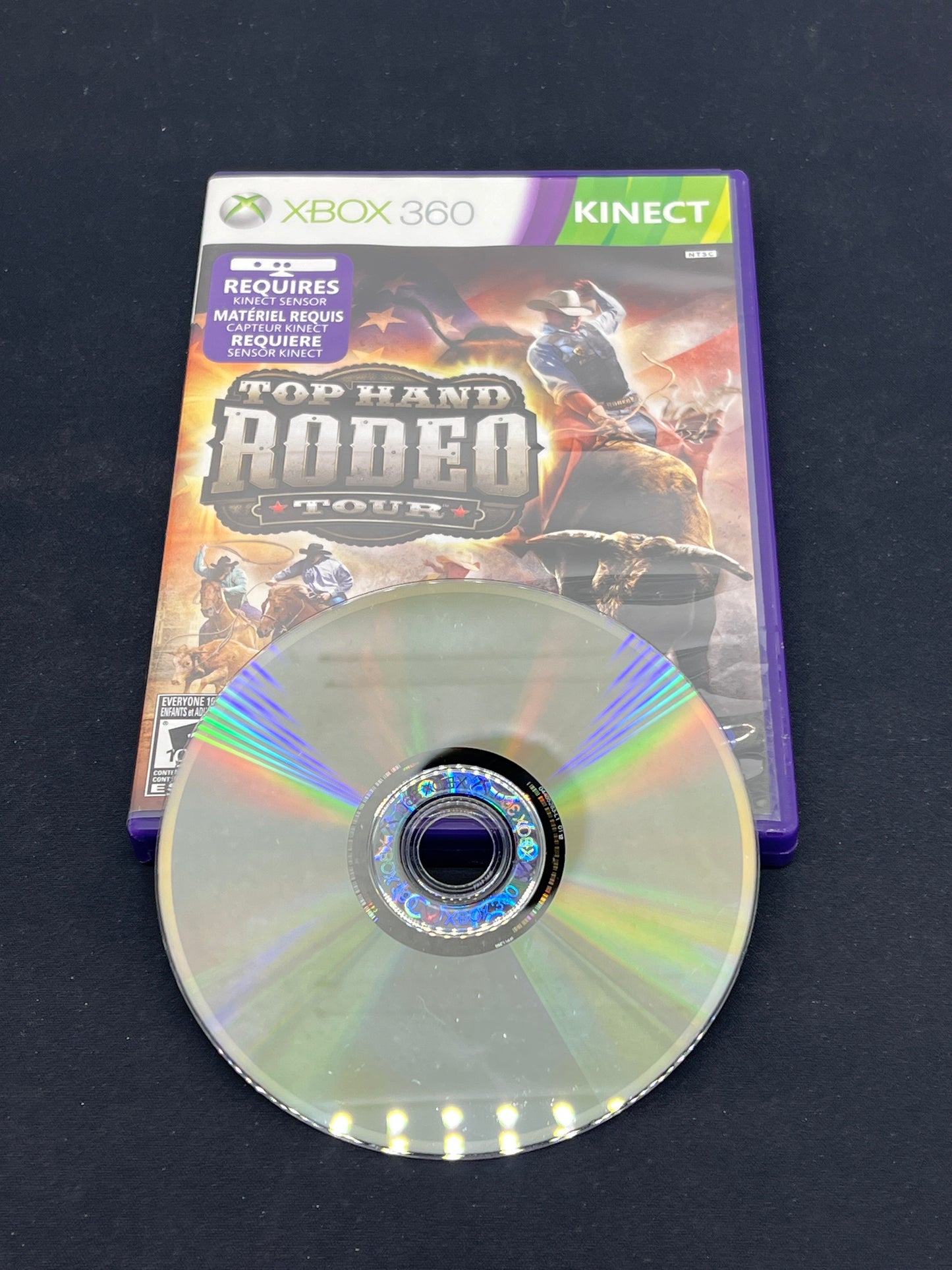 Auction Lot 172: XBOX 360 Video Game Top Hand Rodeo Tour