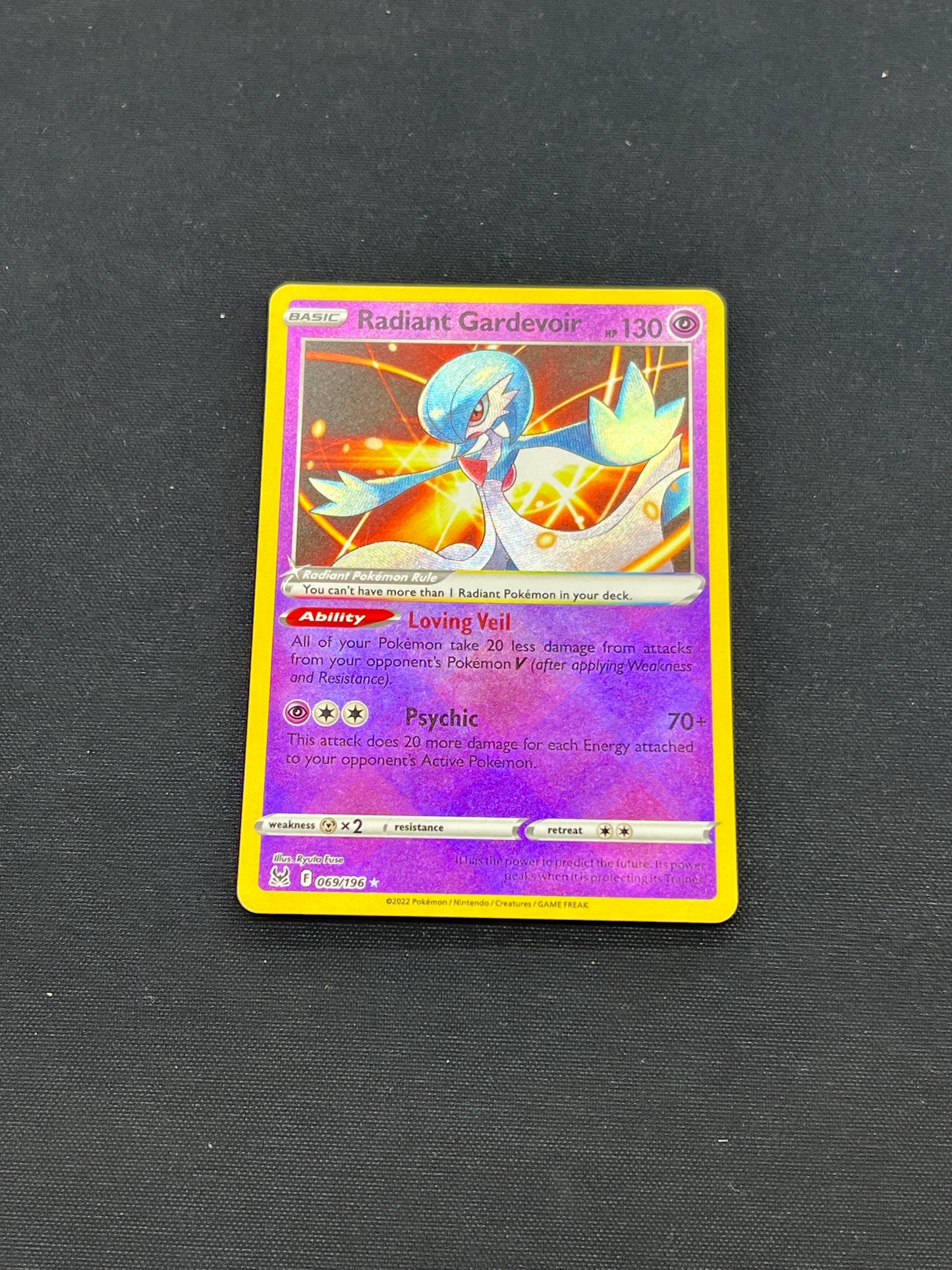 Auction Lot 259: Pokemon Cards Radiant Gardevoir Lost Origin Conditions Vary