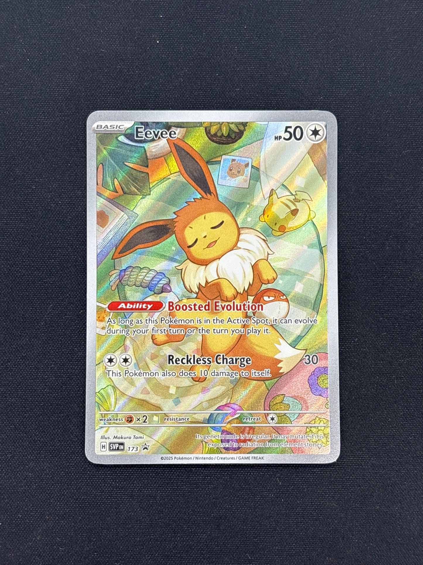 Auction Lot 29: Eevee Pristmatic Evolutions ETB Promo Card Conditions Vary