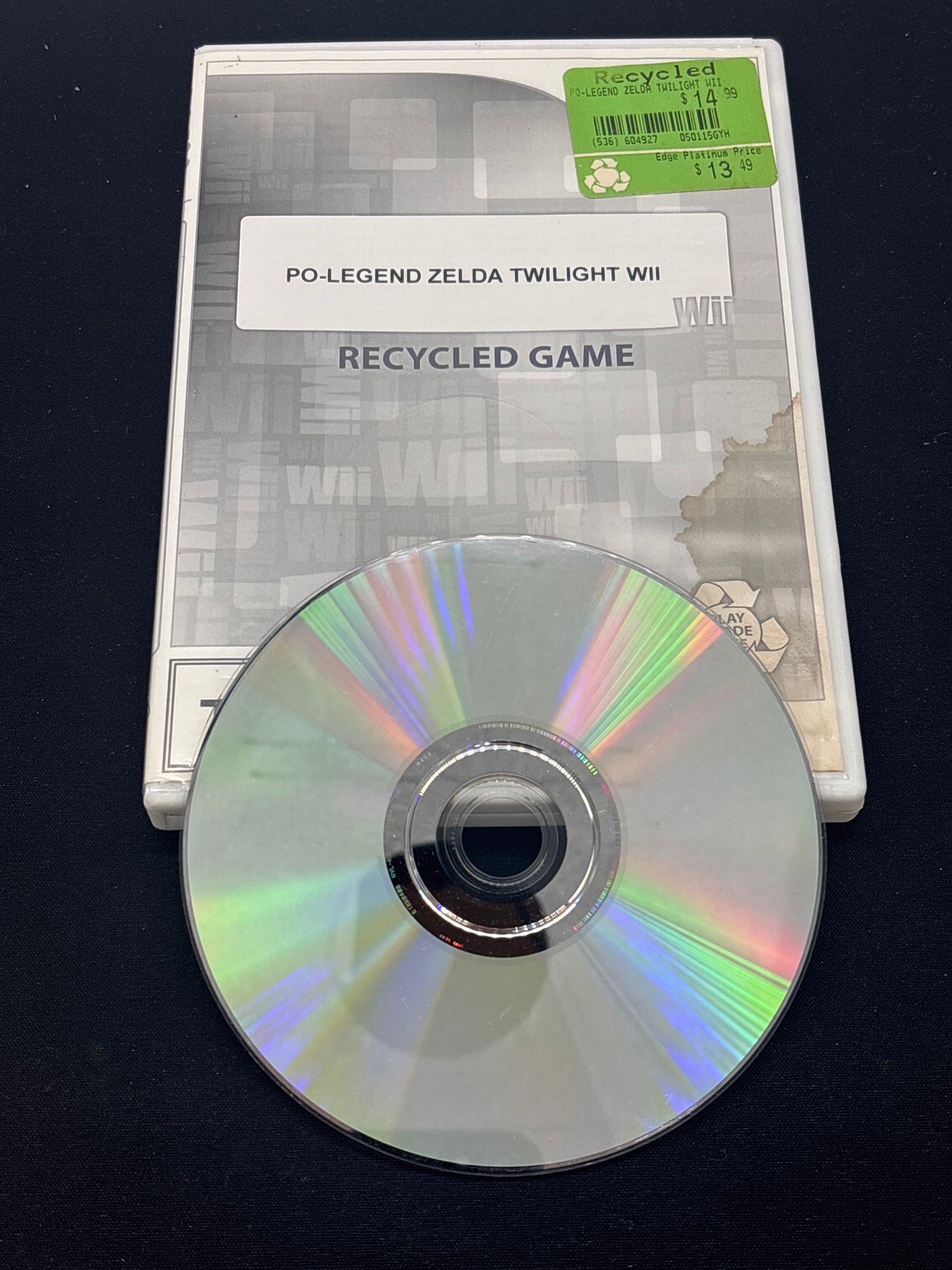 Auction Lot 117: The Legend of Zelda Twilight Video Game Nintendo Wii