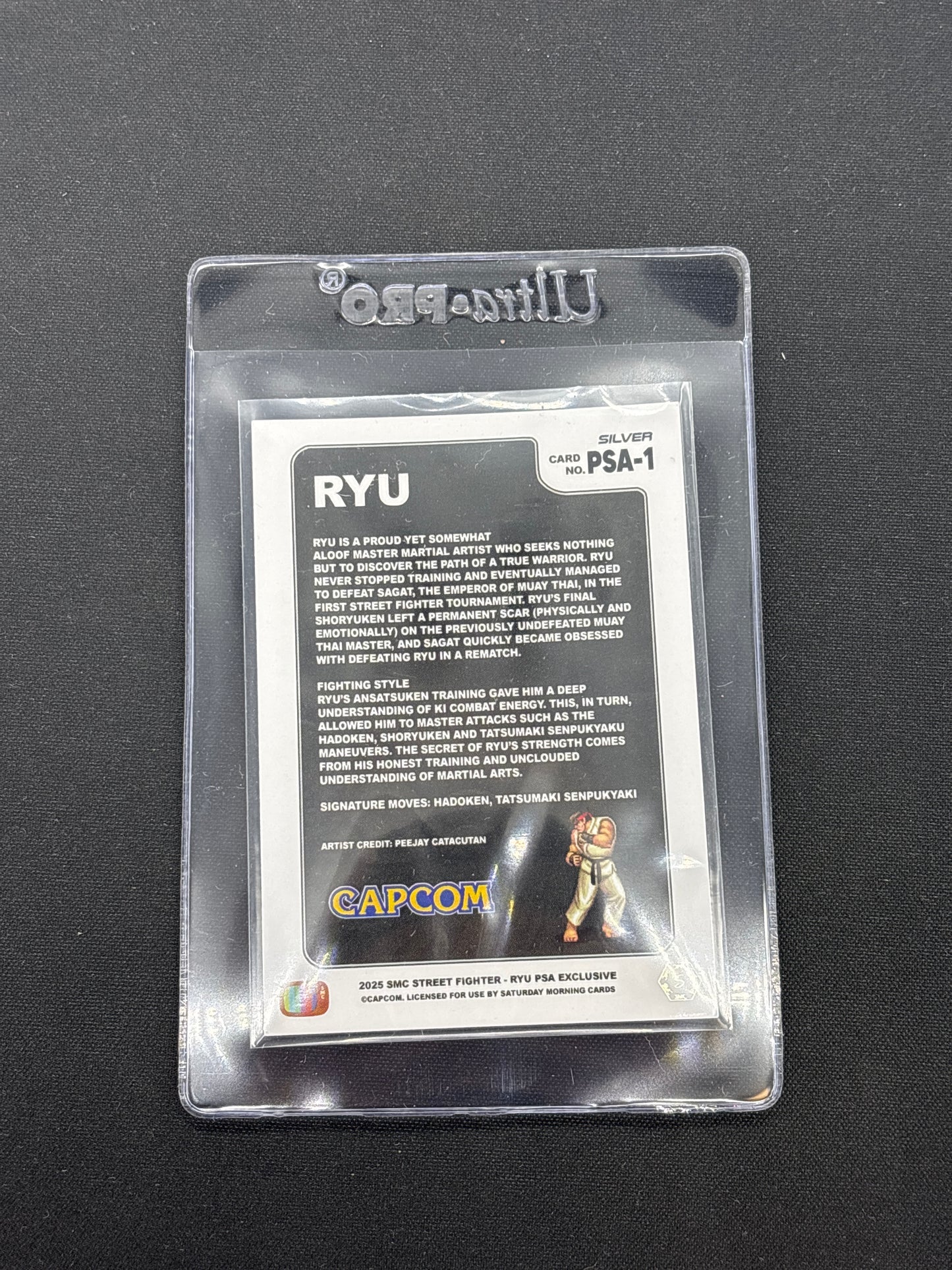 Auction Lot 302: Ryu PSA Exclusive Silver Foil Promo Card Conditions Vary