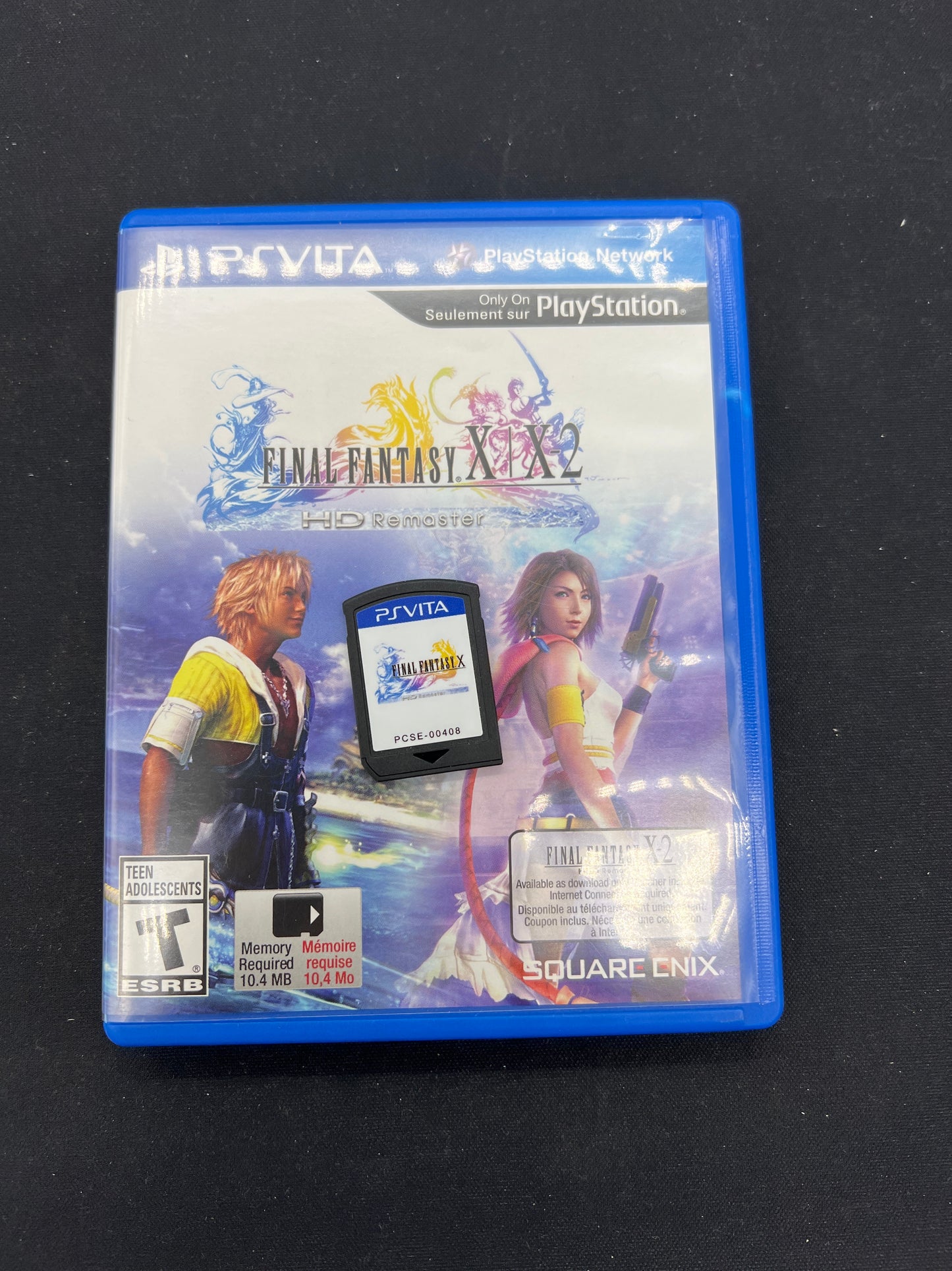 Auction Lot 502: PS Vita Final Fantasy X\X2 HD Remaster With Cartridge & Case