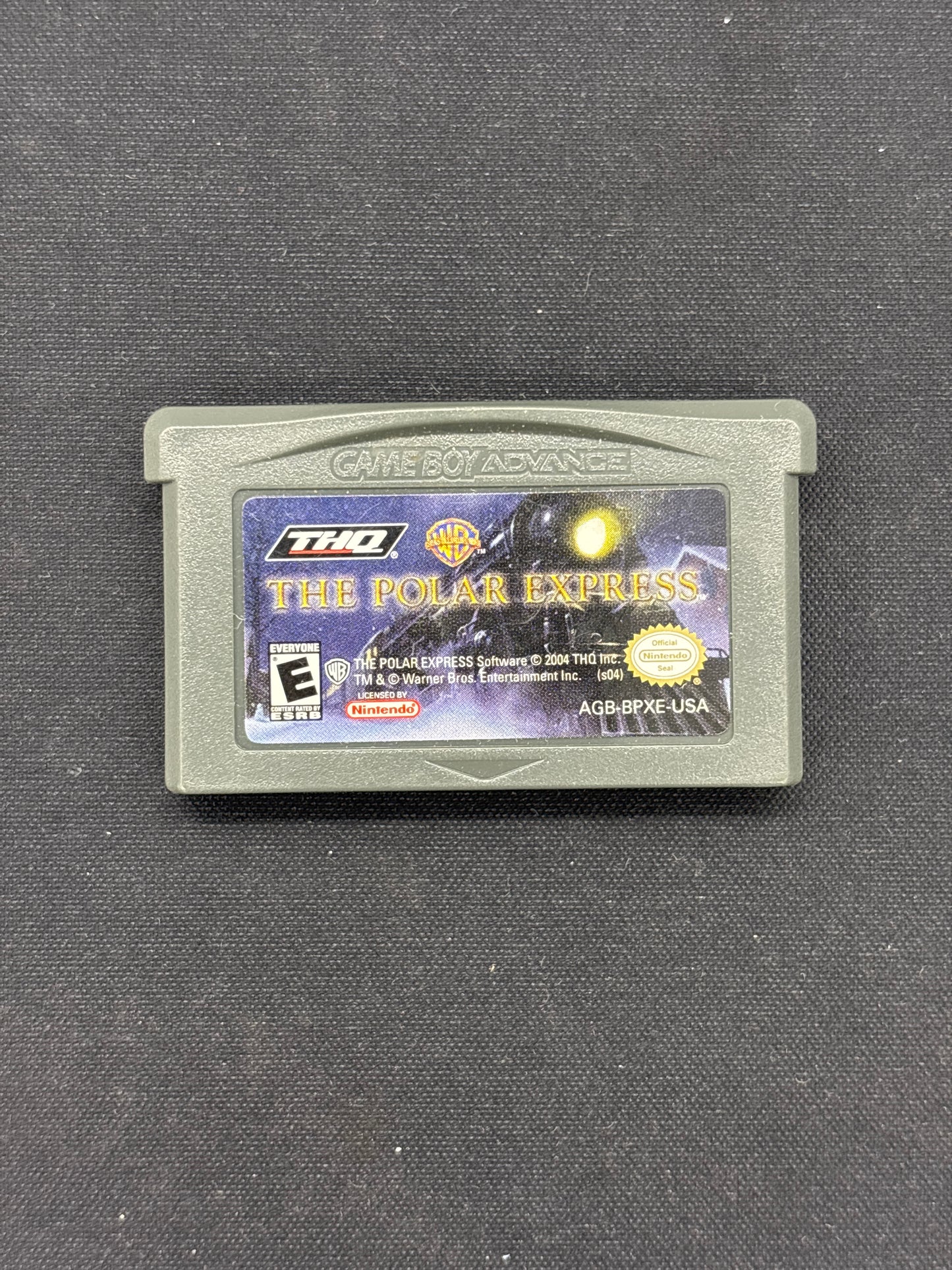 Auction Lot 130: Gameboy Advance the Polar Express Nintendo Cartridge