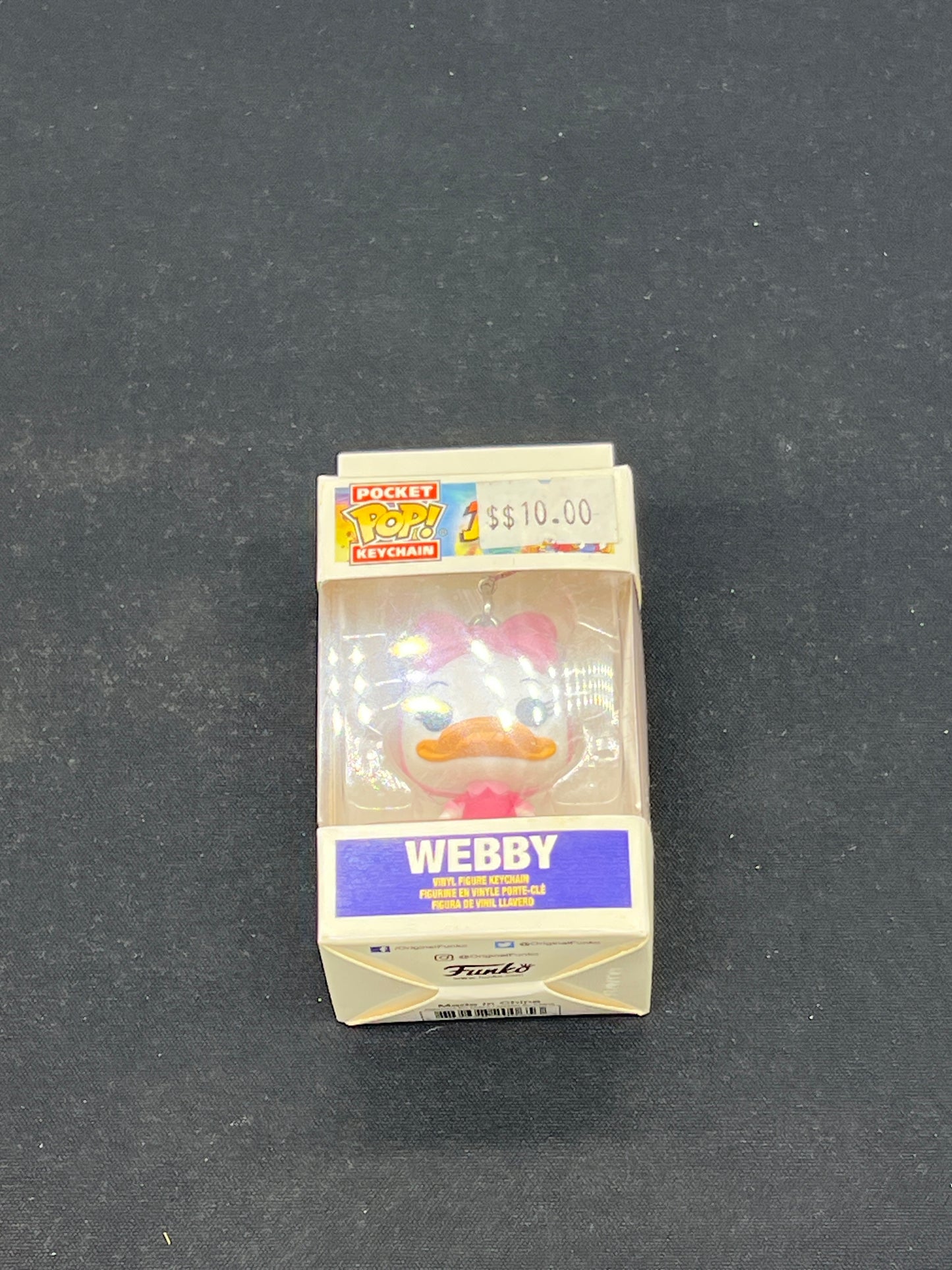 Auction Lot 231: Pocket POP Keychain Webby Sealed