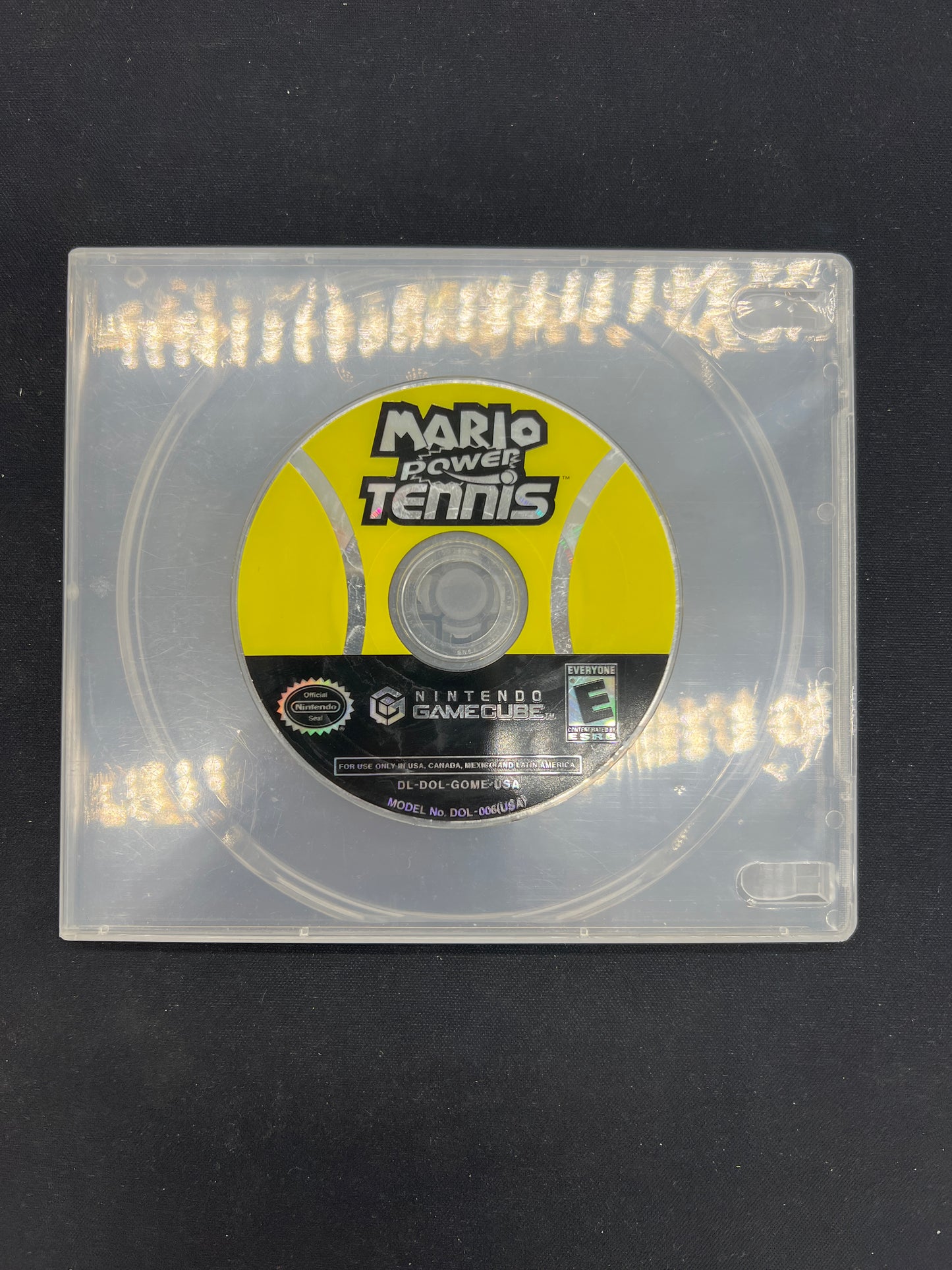Auction Lot 125: Nintendo GameCube Video Game Mario Power Tennis