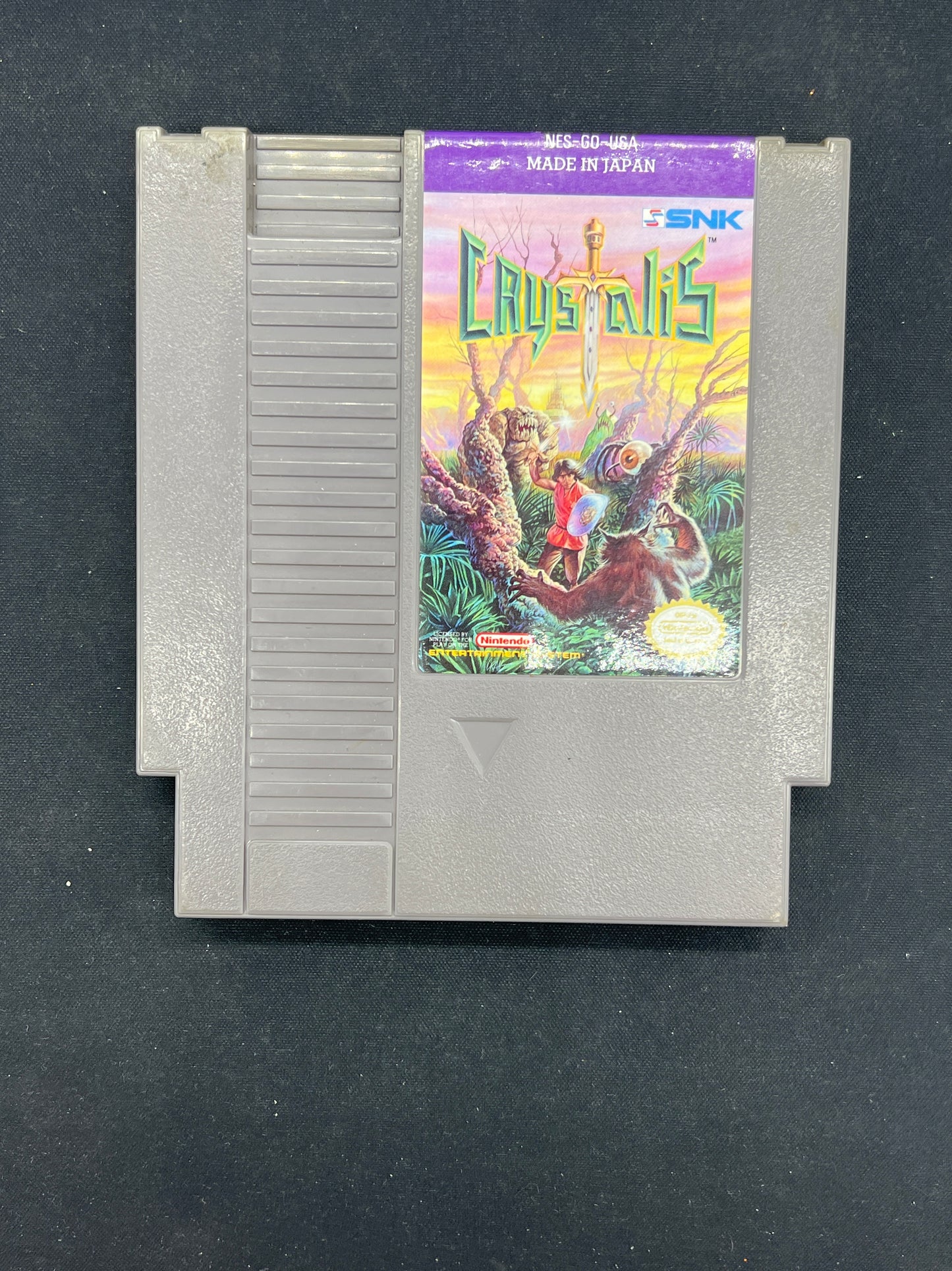 Auction Lot 173: NES Crystalis LOOSE
