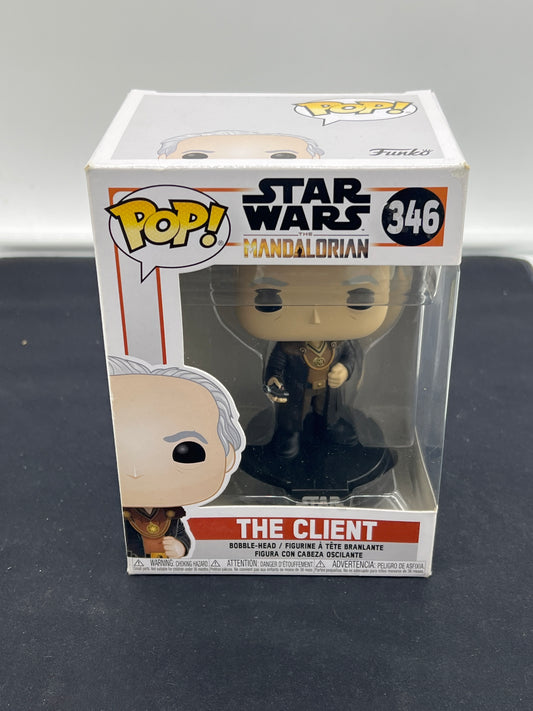 Auction Lot 116: Pop Funko Star Wars Mandalorian The Client 346 Figure