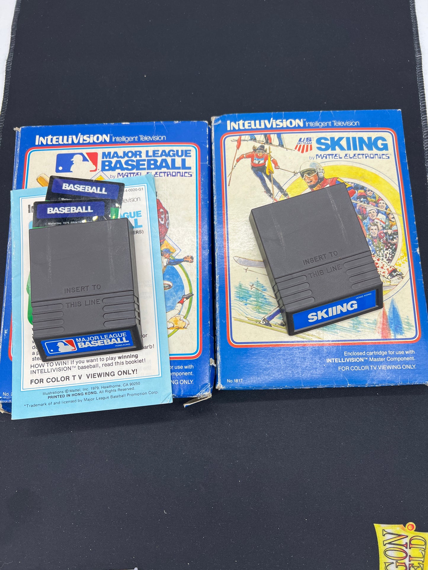 Auction Lot 189: Intellivision Major League Baseball Mattel Electronics CIB