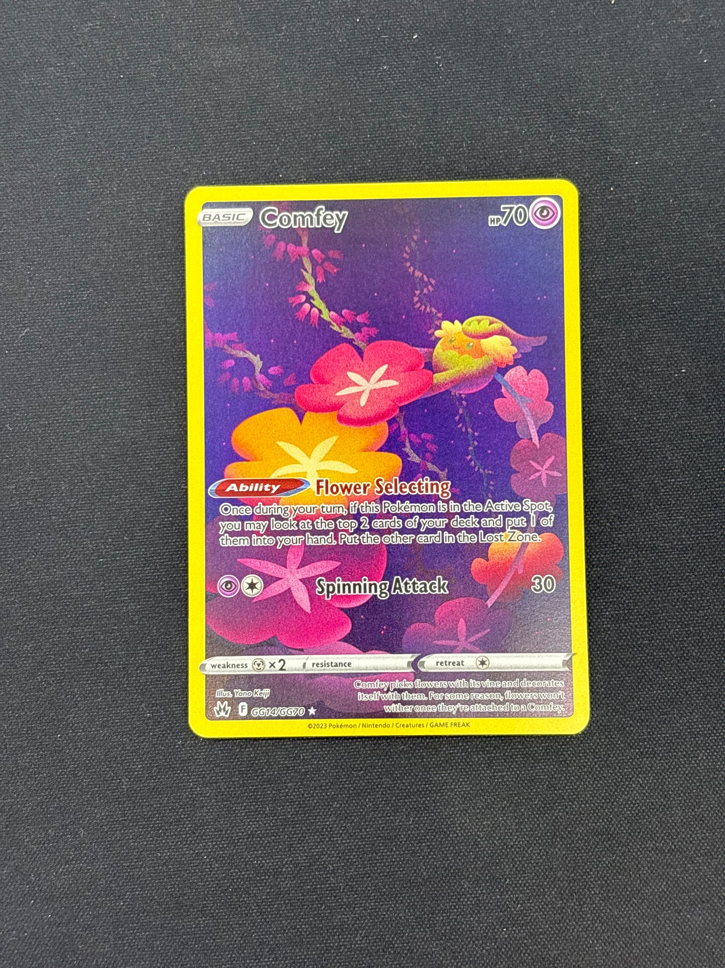 Auction Lot 179: Pokemon Comfey GG14 Full Art Card Conditions Vary