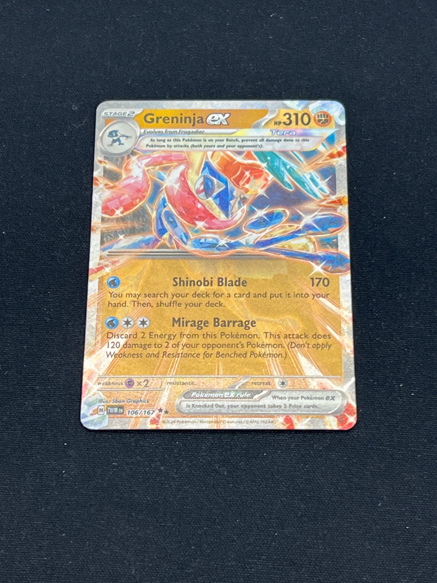 Auction Lot 82: Pokemon Cards Greninja EX Condition Vary