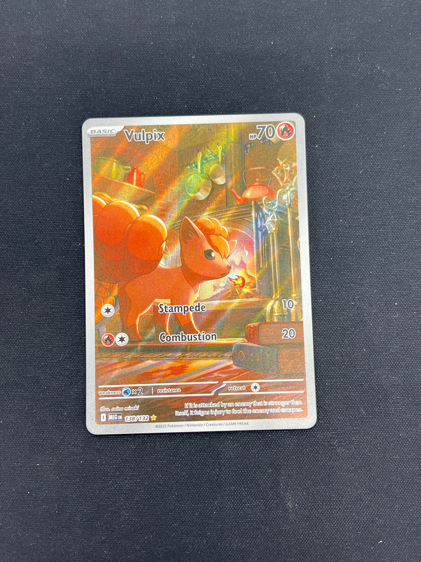 Auction Lot 281: Pokemon Cards Vulpix Illustration Rare Conditions Vary