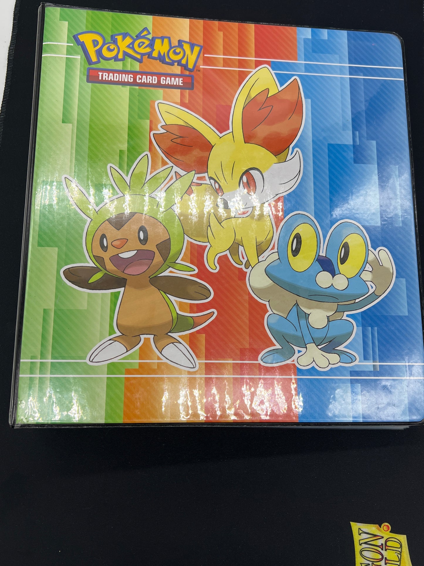 Auction Lot 86: Pokemon Cards XY Starters 3 Ring Binder With Pages Included