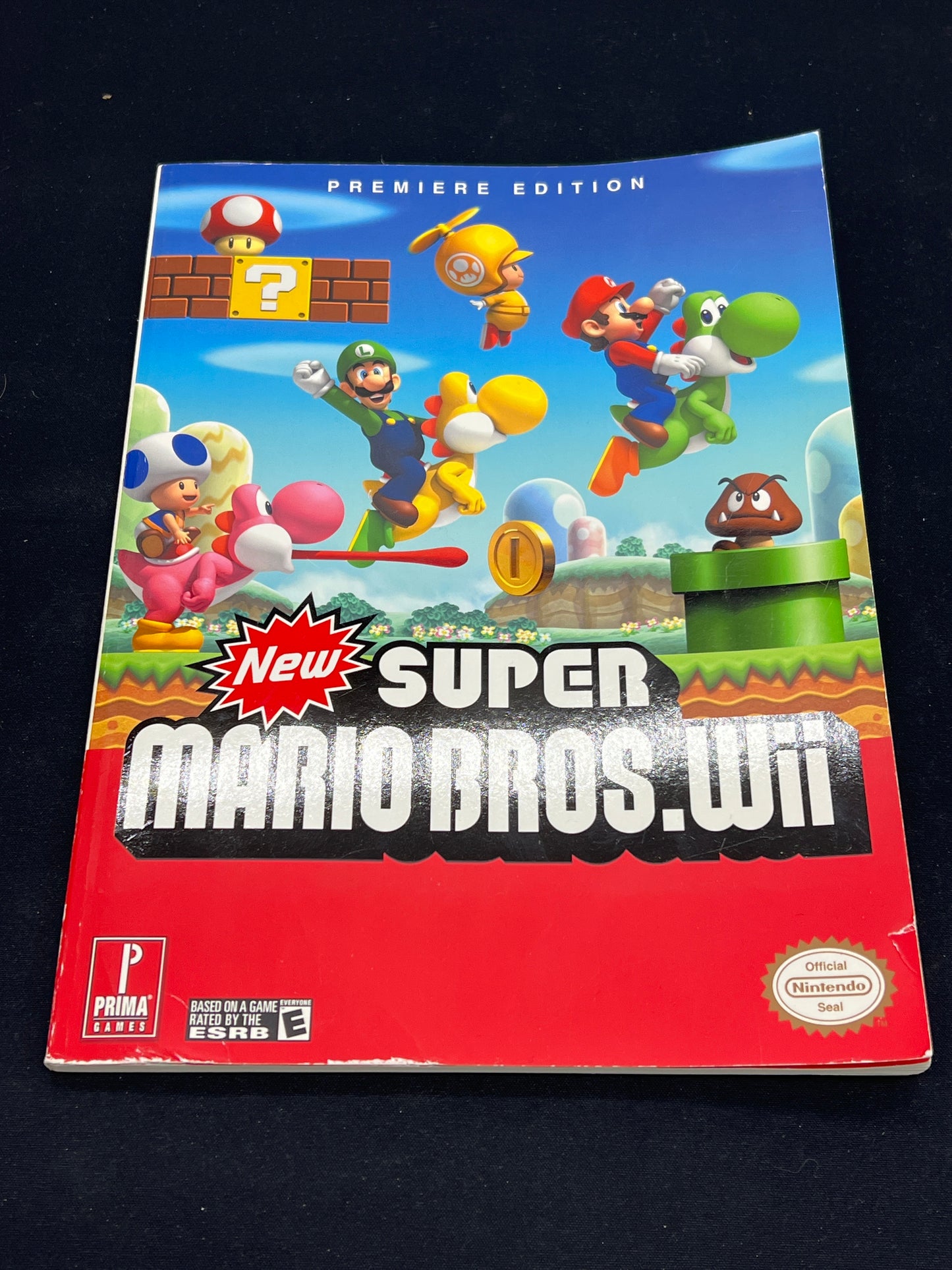 Auction Lot 104: Super Mario Bros. Wii Book