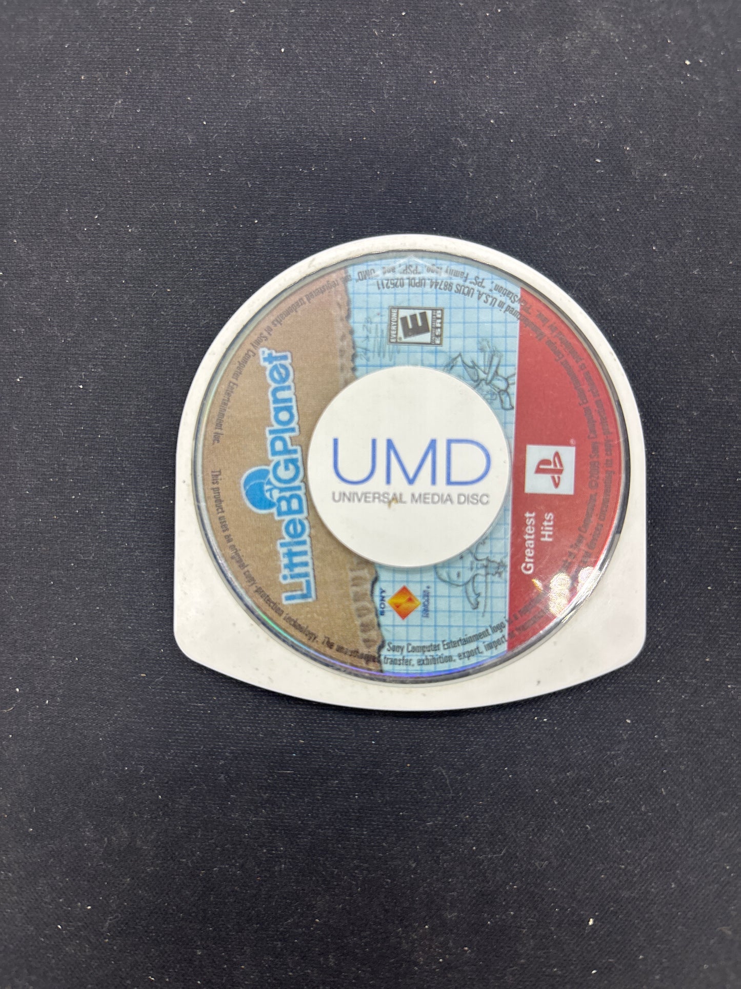 Auction Lot 349: Playstation3 Little Big Planet Disc Only