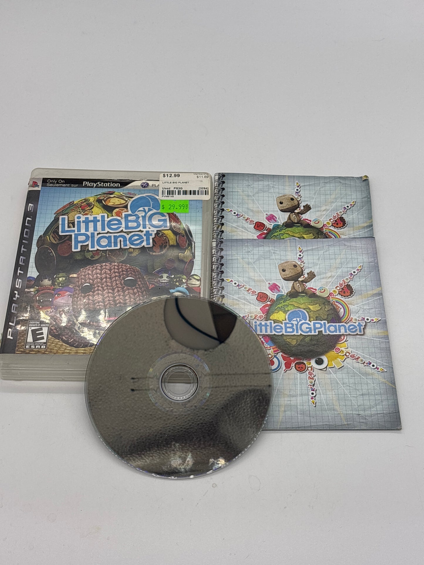 Auction Lot 140: Little Big Planet Video Game PlayStation 3 CIB
