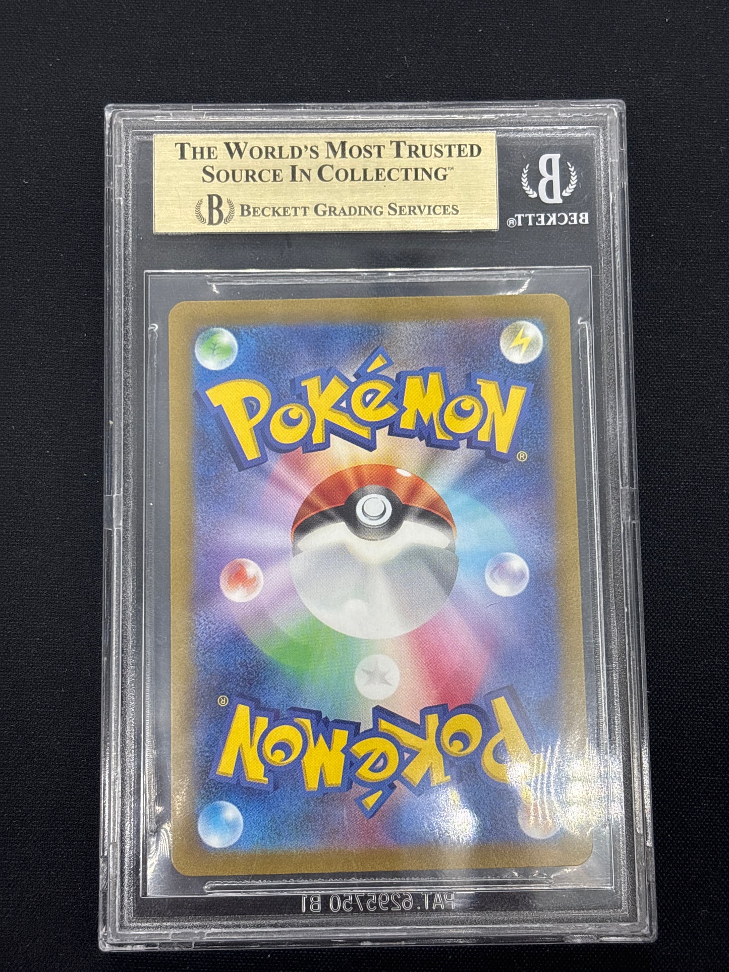 Auction Lot 210: Pokemon Card Graded Beckett Pristine 10 Paldean Whooper Triple Beat
