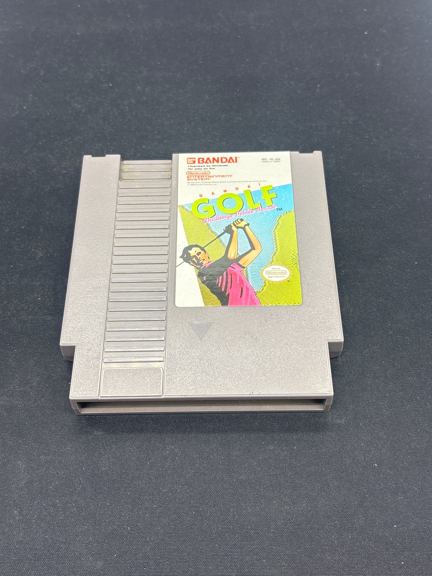 Auction Lot 129: NES Video Game Golf Loose