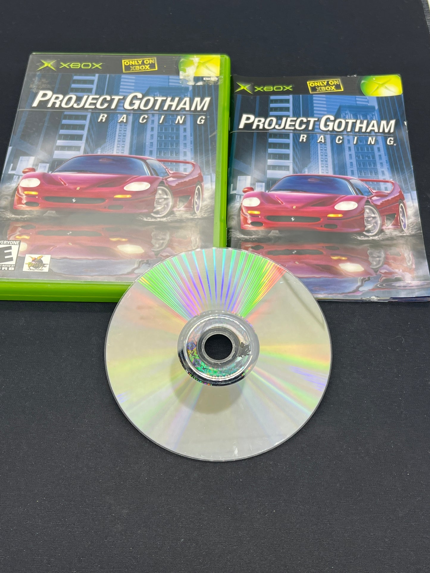 Auction Lot 134: XBOX Video Game Project Gotham Racing CIB