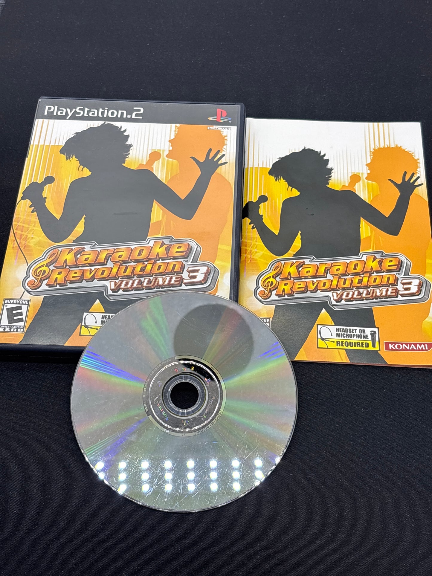 Auction Lot 37: PlayStation 2 Video Game Karaoke Revolution Volume 3 CIB