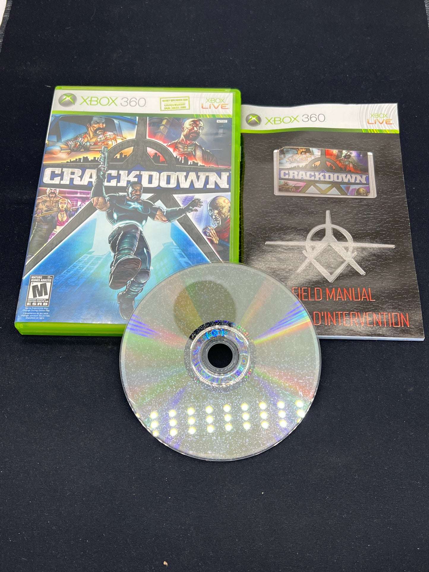 Auction Lot 47: XBox360 Video Game Crackdown CIB