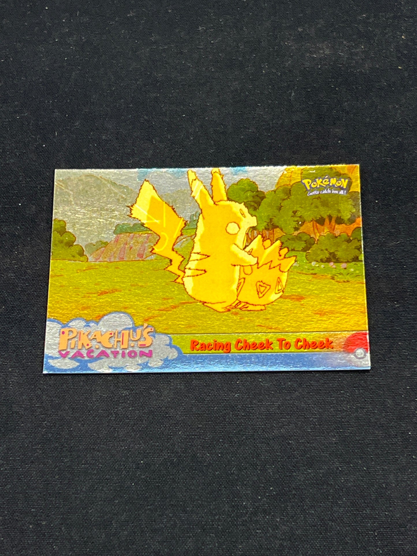 Auction Lot 279: Pokemon Topps Card Foil Racing Cheek to Cheek Conditions Vary