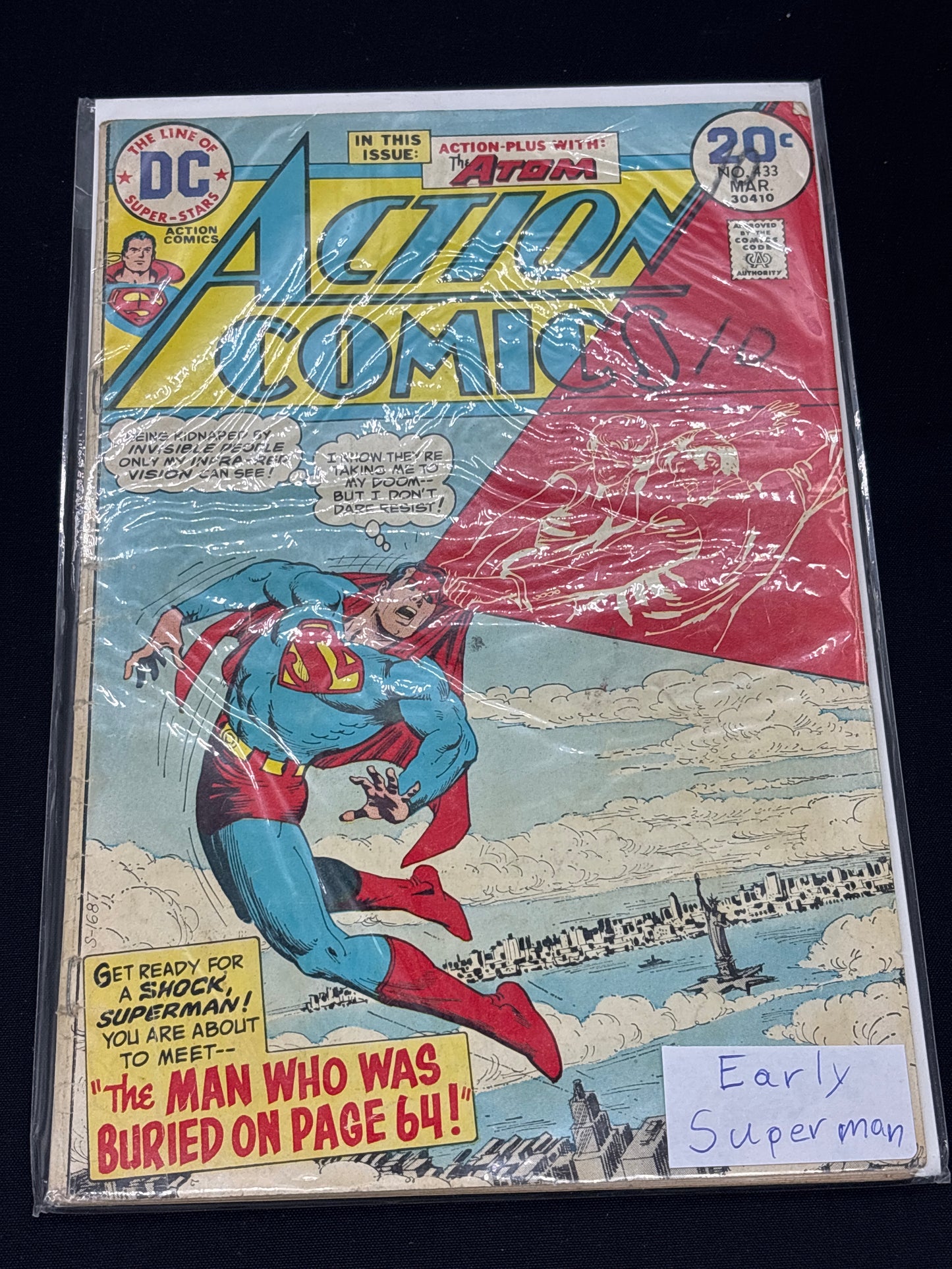 Auction Lot 270: DC Comics Action Comics Issue 433